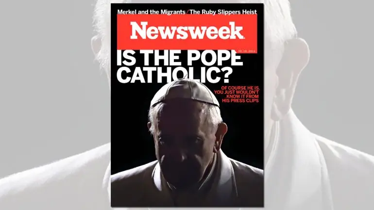 Newsweek comparó al papa Francisco con Los Beatles