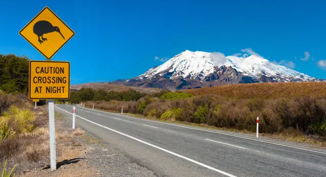 El volcán neozelandés de oro y plata