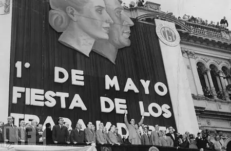 Dia del trabajador. Discurso Evita Peron