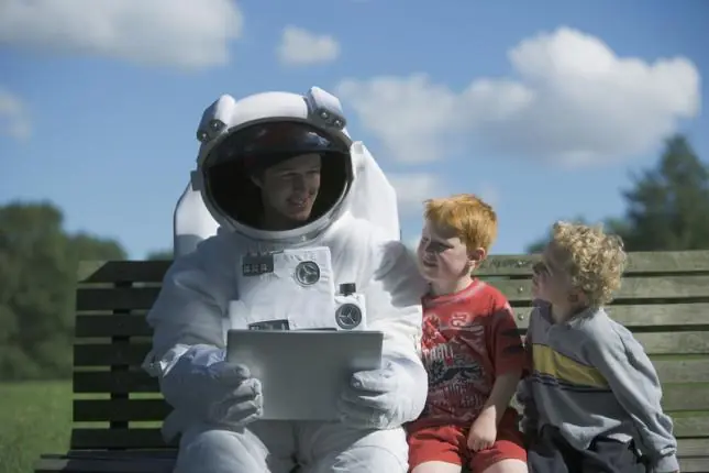 Info sobre Astronautas y viajes espaciales.