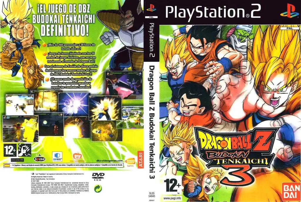 DB Budokai Tenkaichi 3 Gracias por tanto,Perdón por tan poco