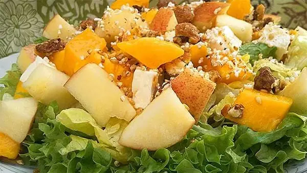 Recetas de ensaladas con frutas fáciles y baratas