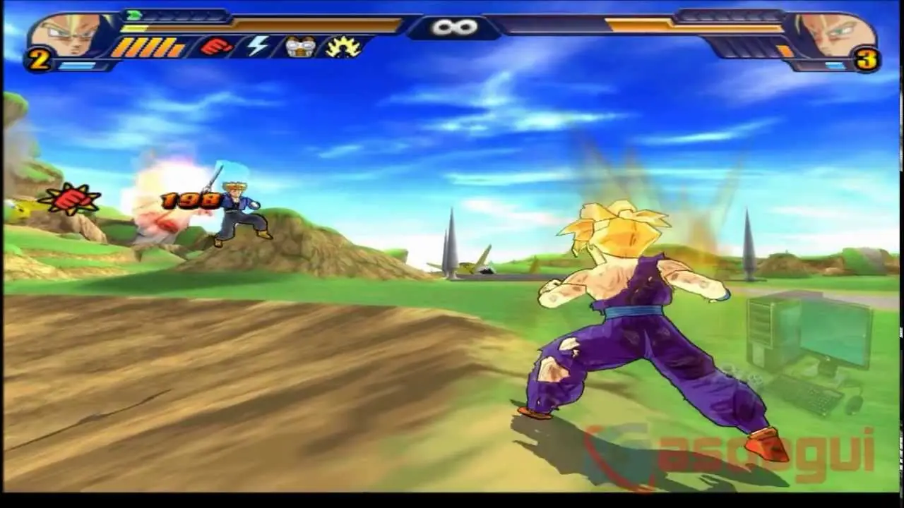 DB Budokai Tenkaichi 3 Gracias por tanto,Perdón por tan poco
