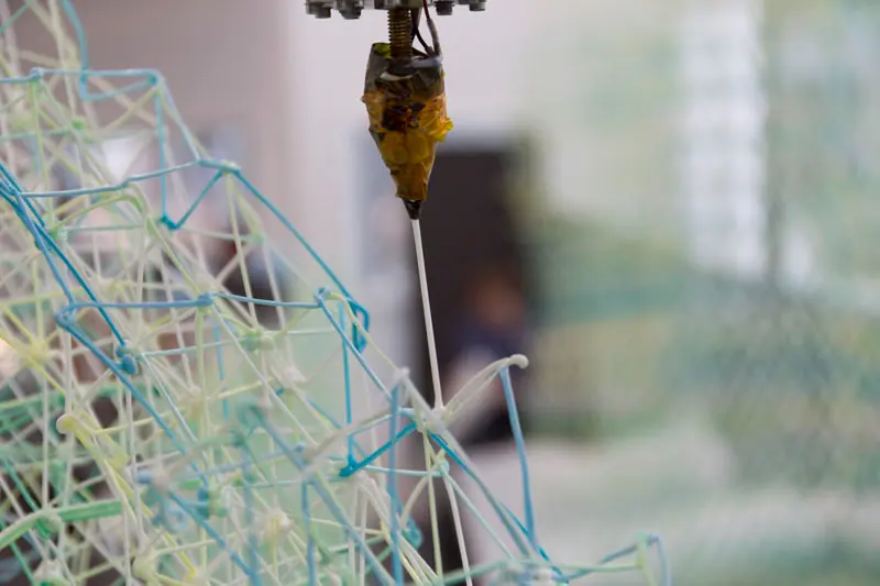 La Imprimir  iridiscencia , con robots