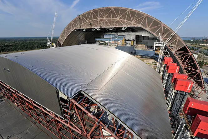 Nuevo Sarcófago en Chernobyl 2015, Entrá Lince Atómico Nuevo Sarcófago en Chernobyl 2015, Entrá Lince Atómico