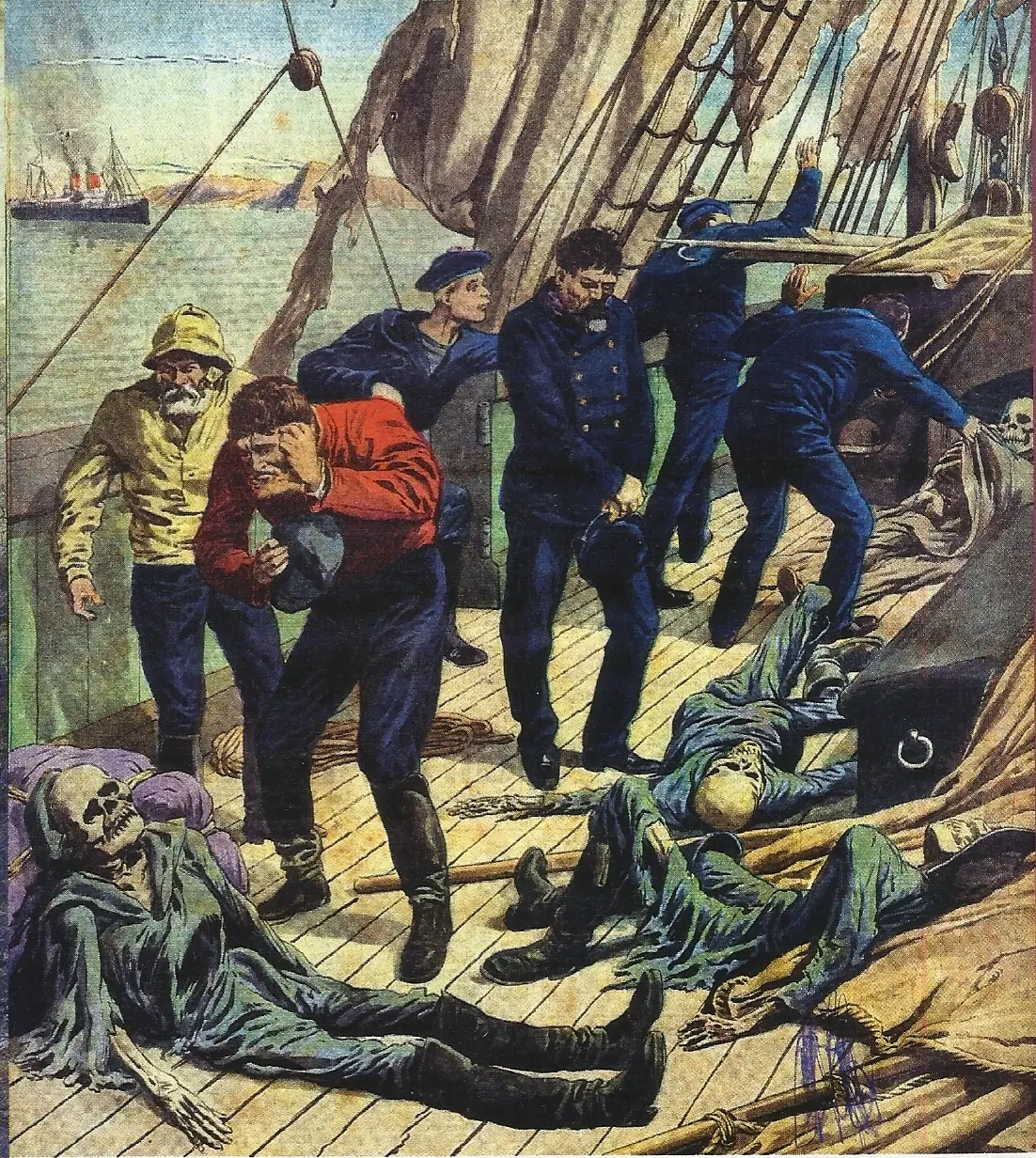 El misterio de los Barcos Fantasmas.