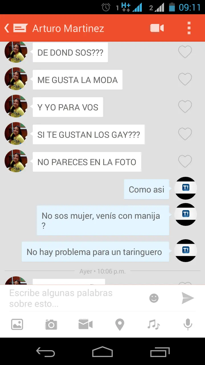 Use el lenguaje taringuero y mira lo que chamuye