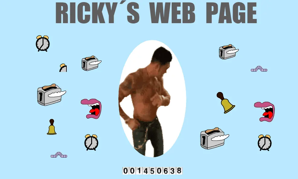Ricky´s Web Page... La pagina del comandante