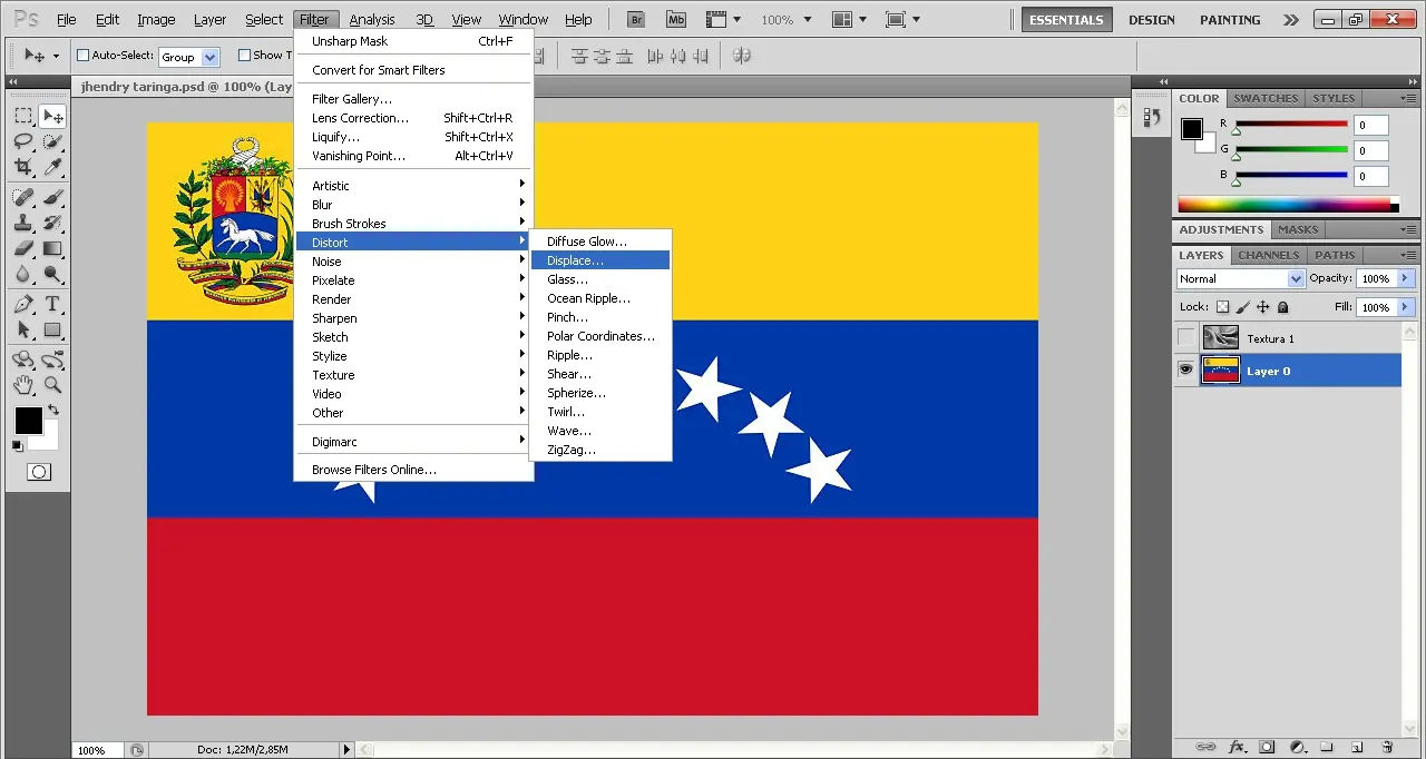 desplazamiento