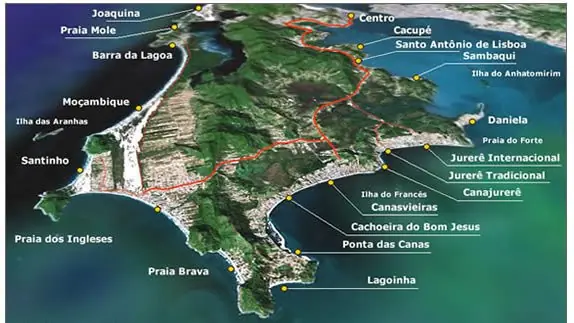 Costa Argentina vs. Florianópolis (en auto)