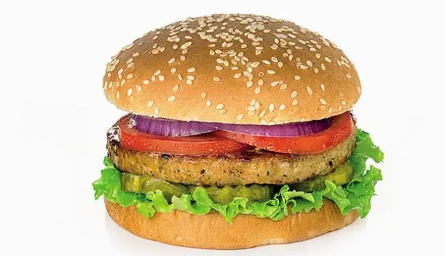hamburguesa vegetariana