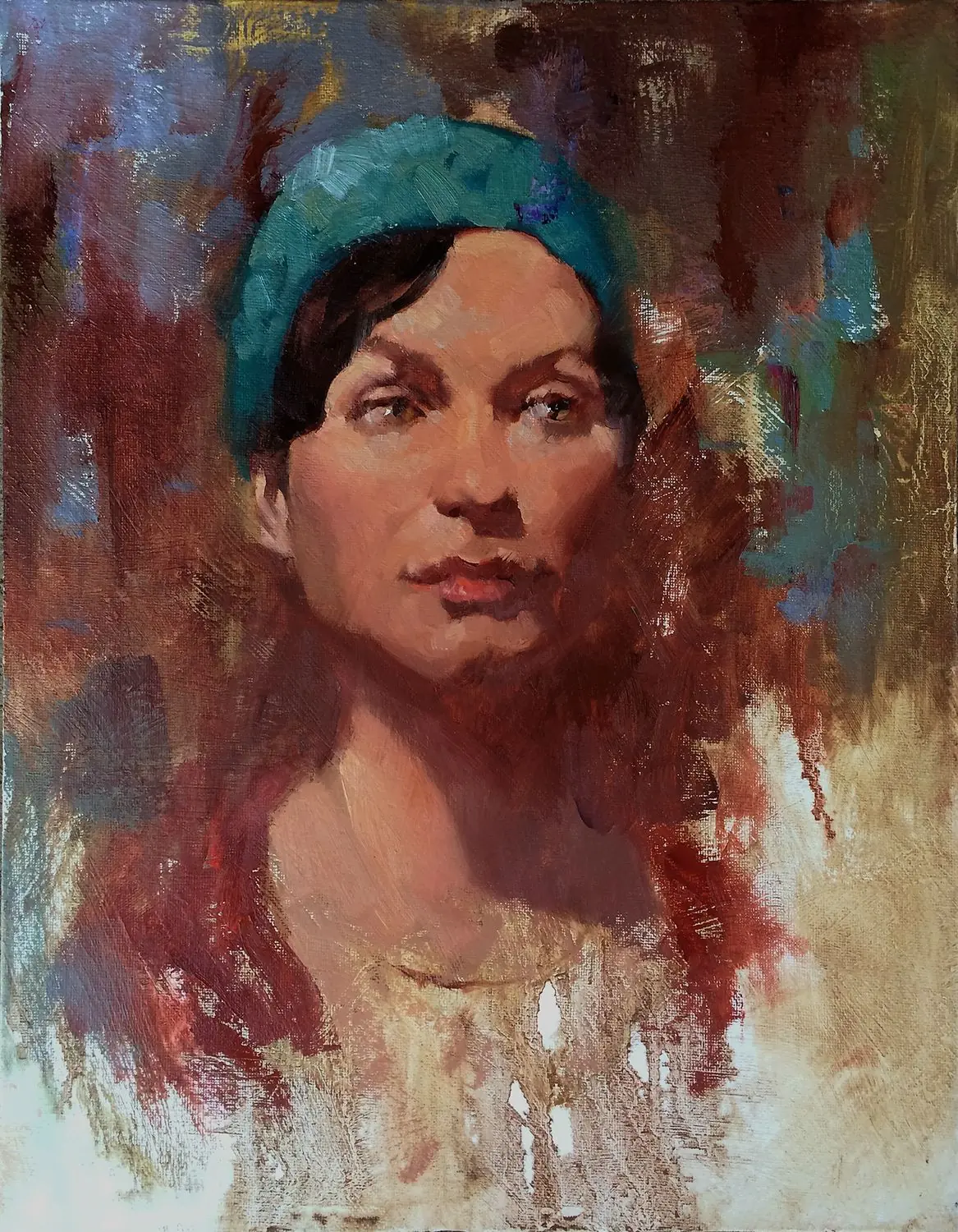 Dejó el trabajo para dedicarse a la pintura,Mira como le fue