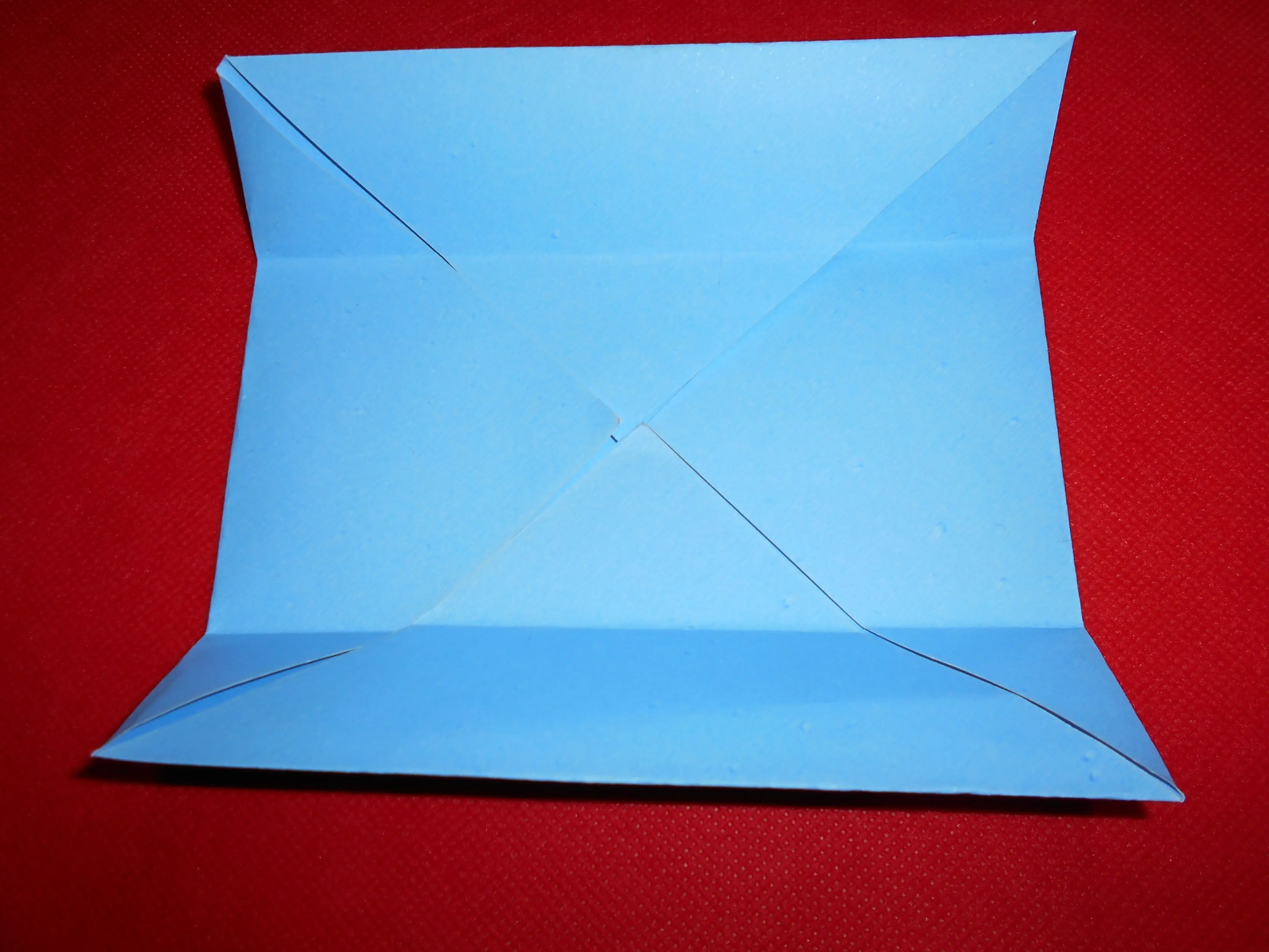 Caja de papel origami. super fácil =D