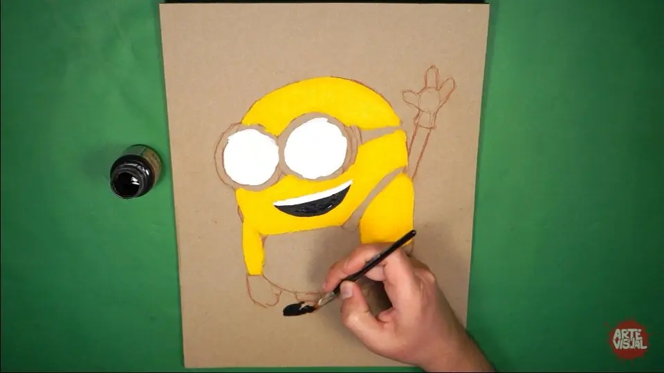 Cómo Dibujar un MINION!! en Sencillos pasos...