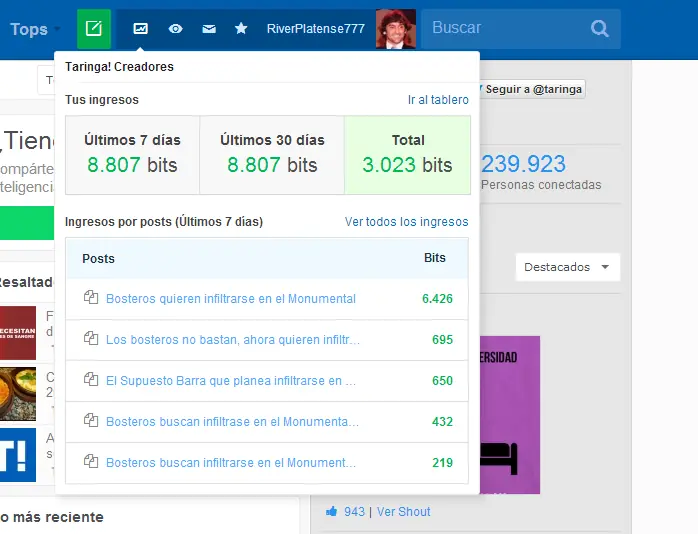 Tengo 8807 Bits y te lo cuento Rufian!