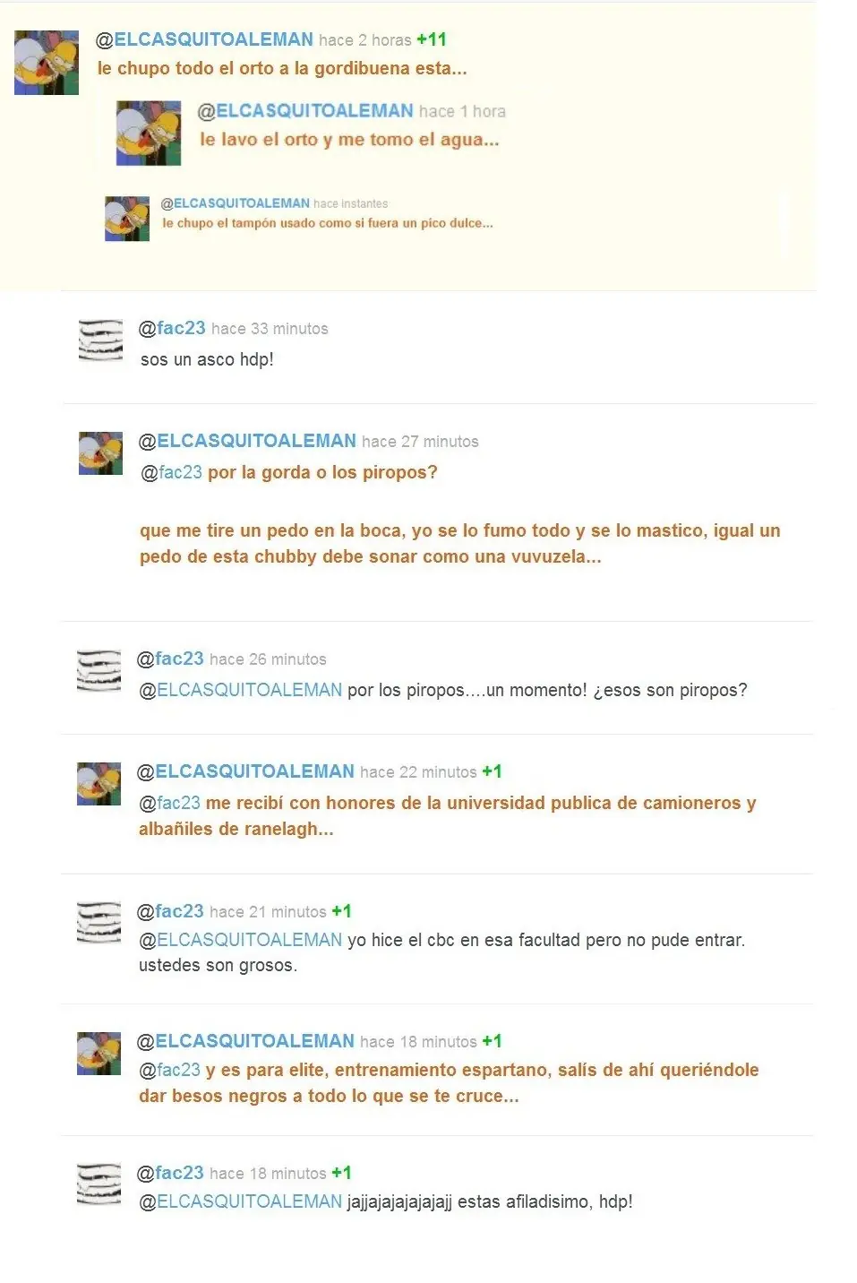 quien carajo mira esto