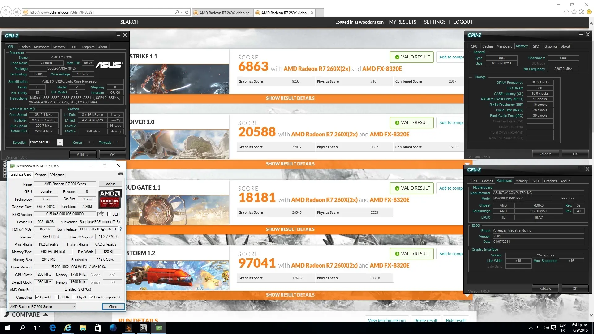 r7 260x