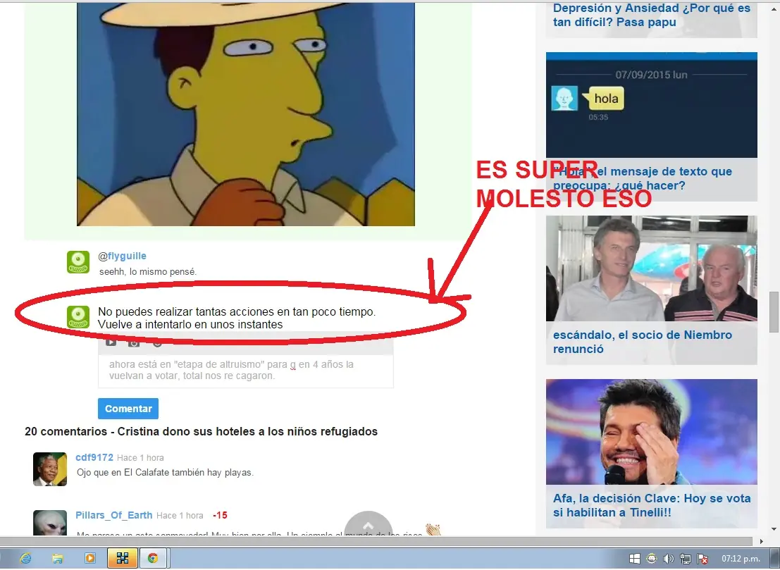 Taringa: Feature easy to do & request urgently!.