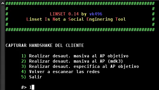Probar seguridad de Wifi