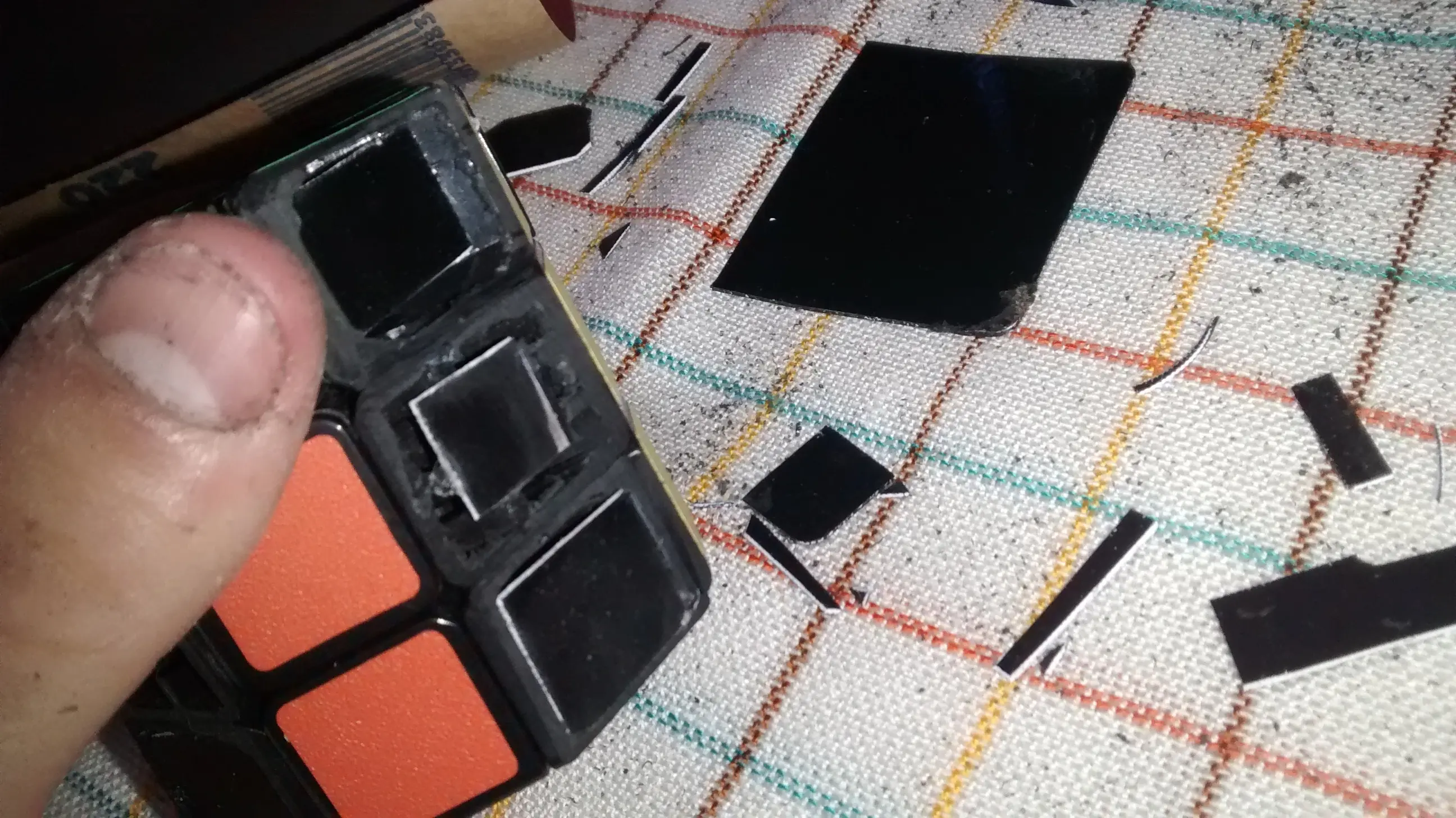 como modificar un cubo magico