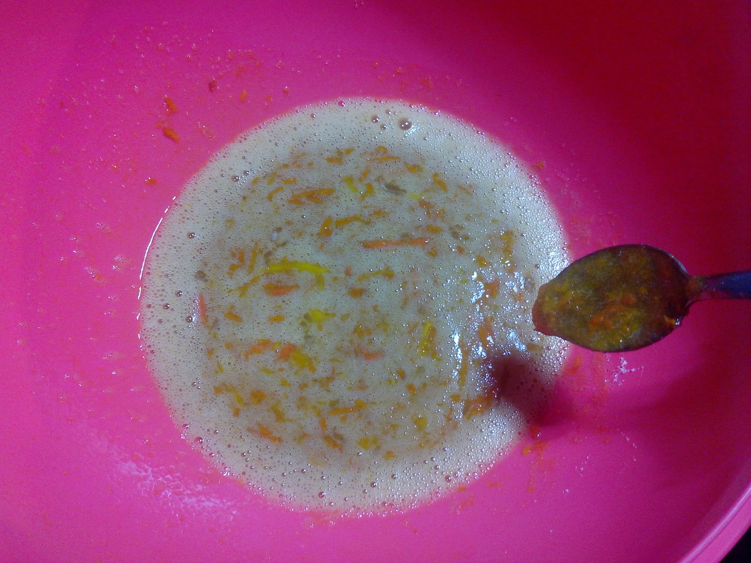 Budín de zanahoria