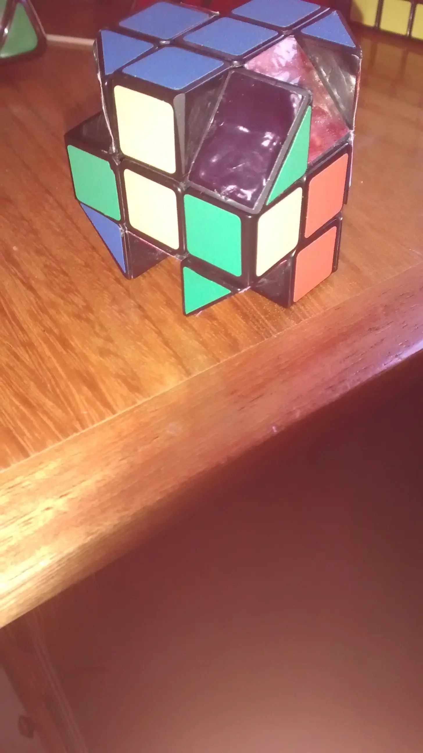 como modificar un cubo magico