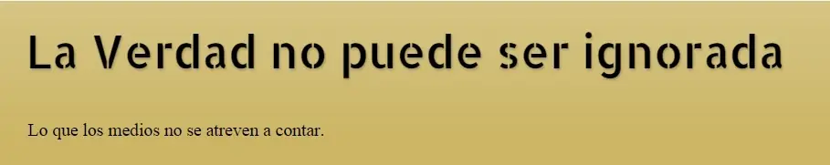 Este blog tiene la verdad? Pasen y miren sus post (Politica)