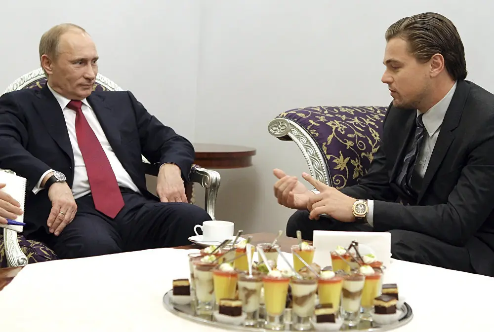 ¿Qué le pidieron a Putin los famosos?