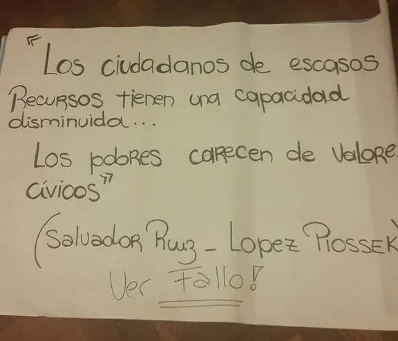 Un fallo que anula un comicio y que atrasa dos siglos