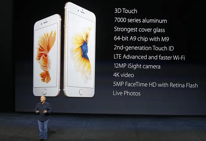 presentacion iphone 6s