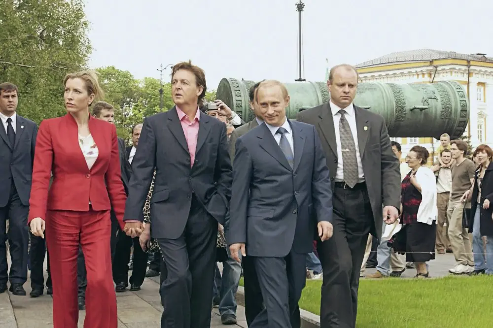 ¿Qué le pidieron a Putin los famosos?