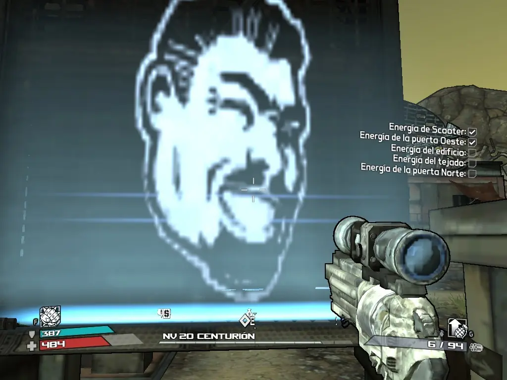 Encontré al comandante en Borderlands