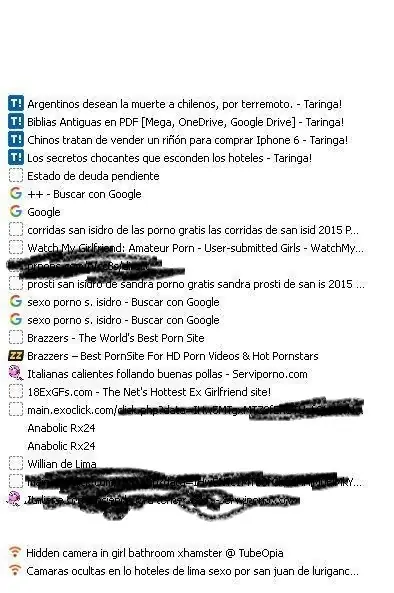 Vi el historial de mi jefe y te lo muestro!!! Adiós trabajo
