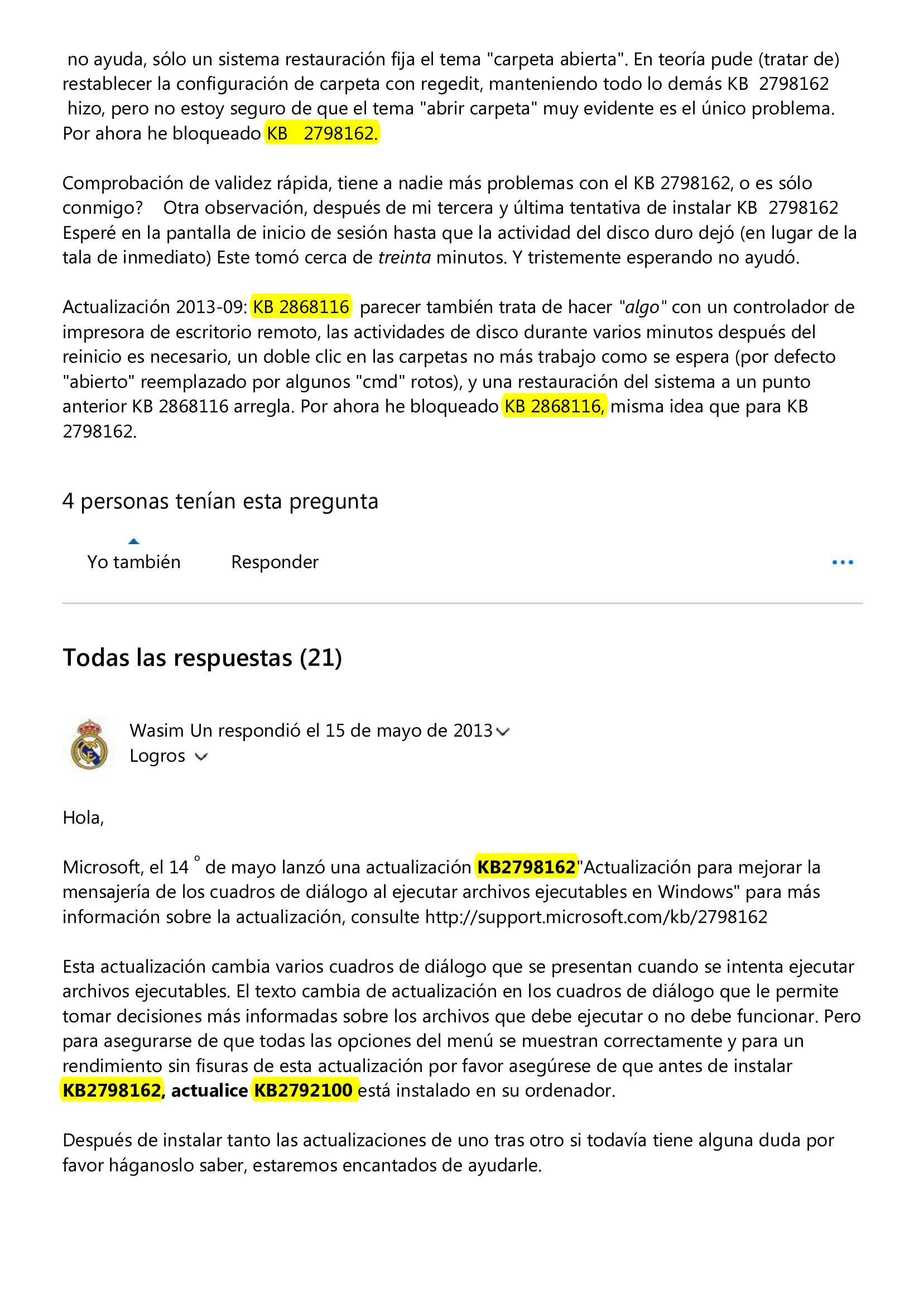 actualizaciones