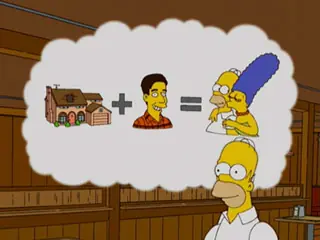 Clase de ciencia con Los Simpson