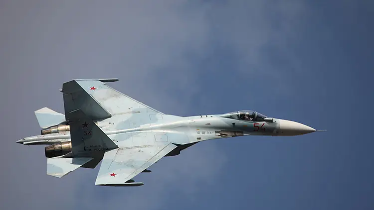 Los 5 aviones de combate más peligrosos de Rusia