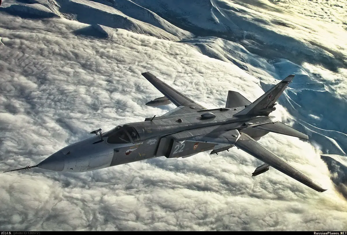 Caza bombardero Ruso SU-24