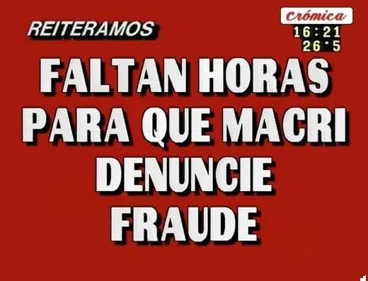 Perdio la opo y se la banca! (eso en Arg y T! no pasa)