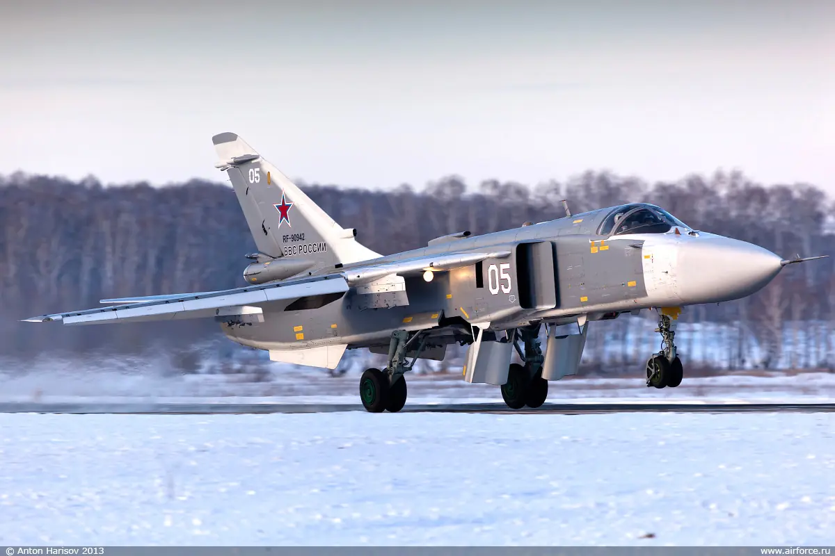 Caza bombardero Ruso SU-24