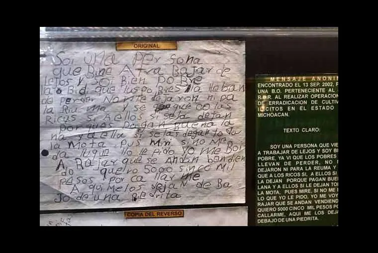 Los objetos más insólitos del “Museo del Narco”