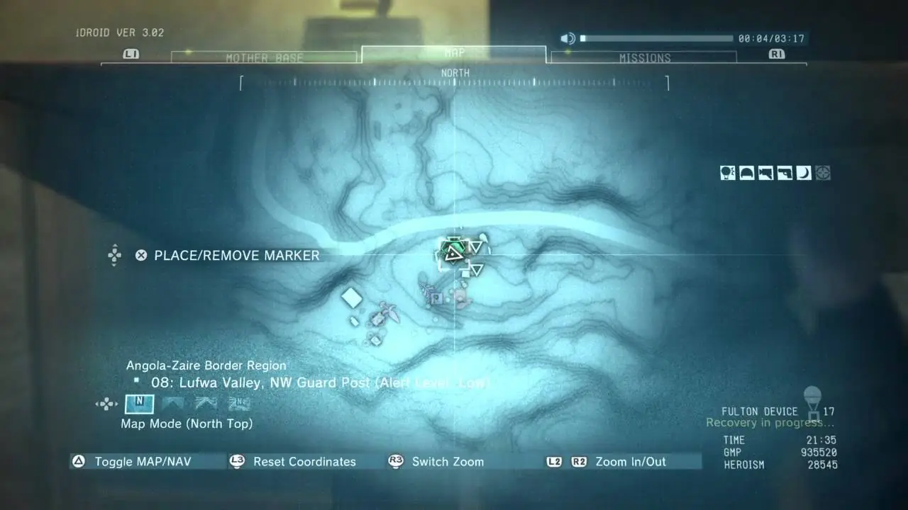 Encontre el Himno de T! en MGS V
