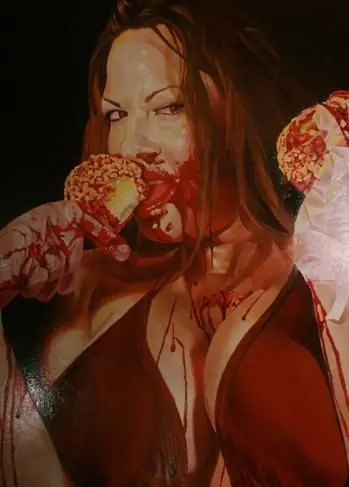 Matthew Bone arte pop horror sensual