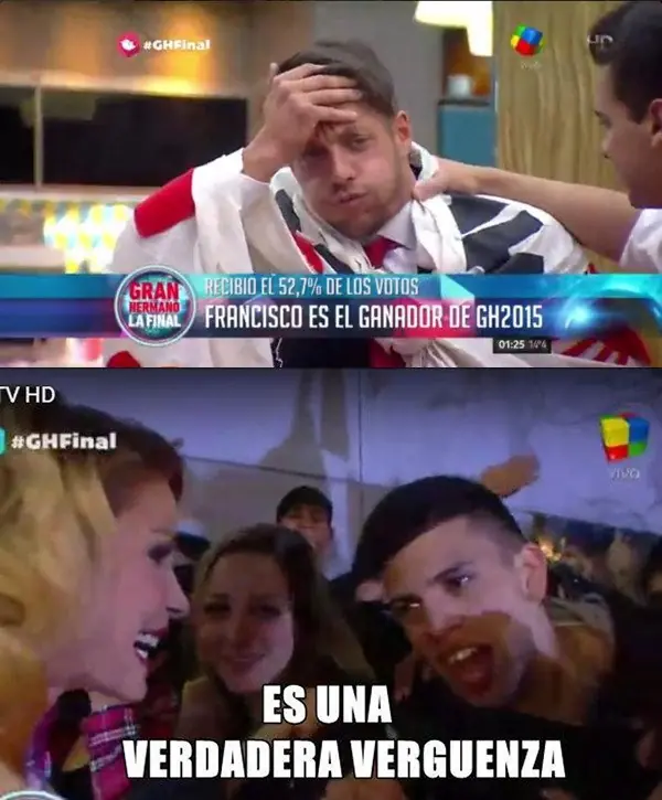 Los memes que dejo la Final de Gran Hermano en Taringa