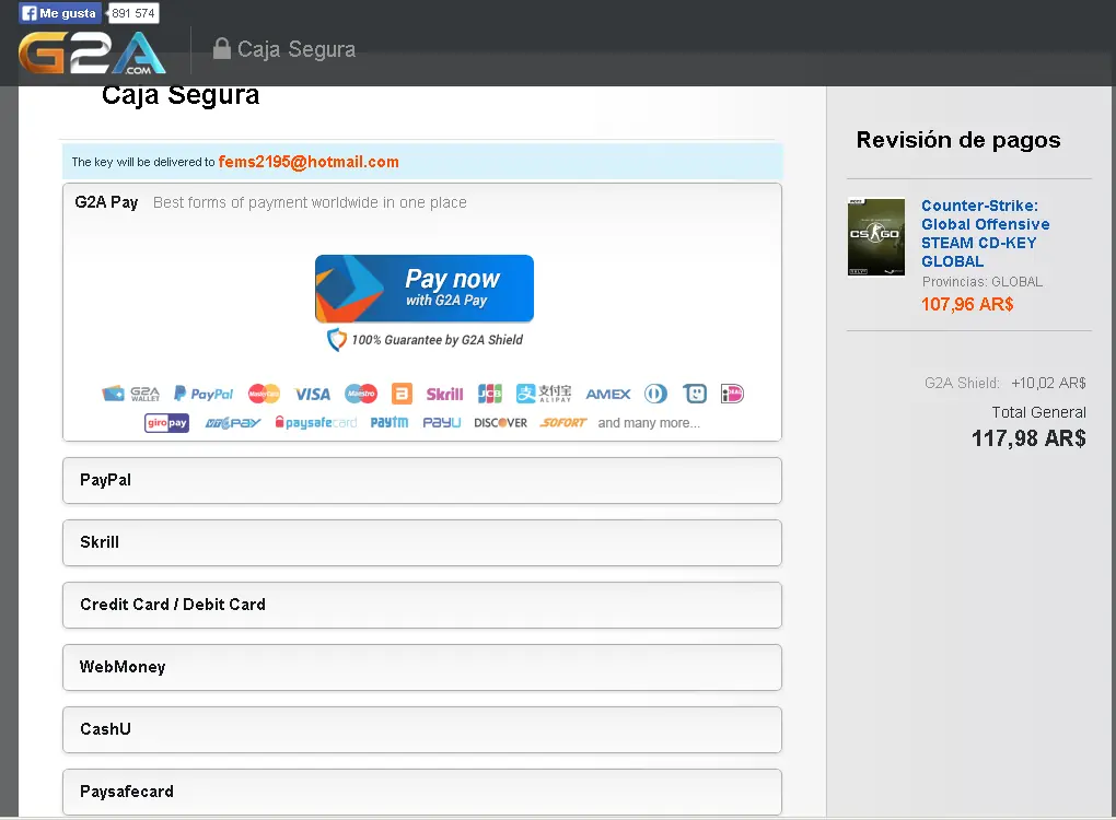 g2a argentina