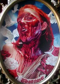 Matthew Bone arte pop horror sensual
