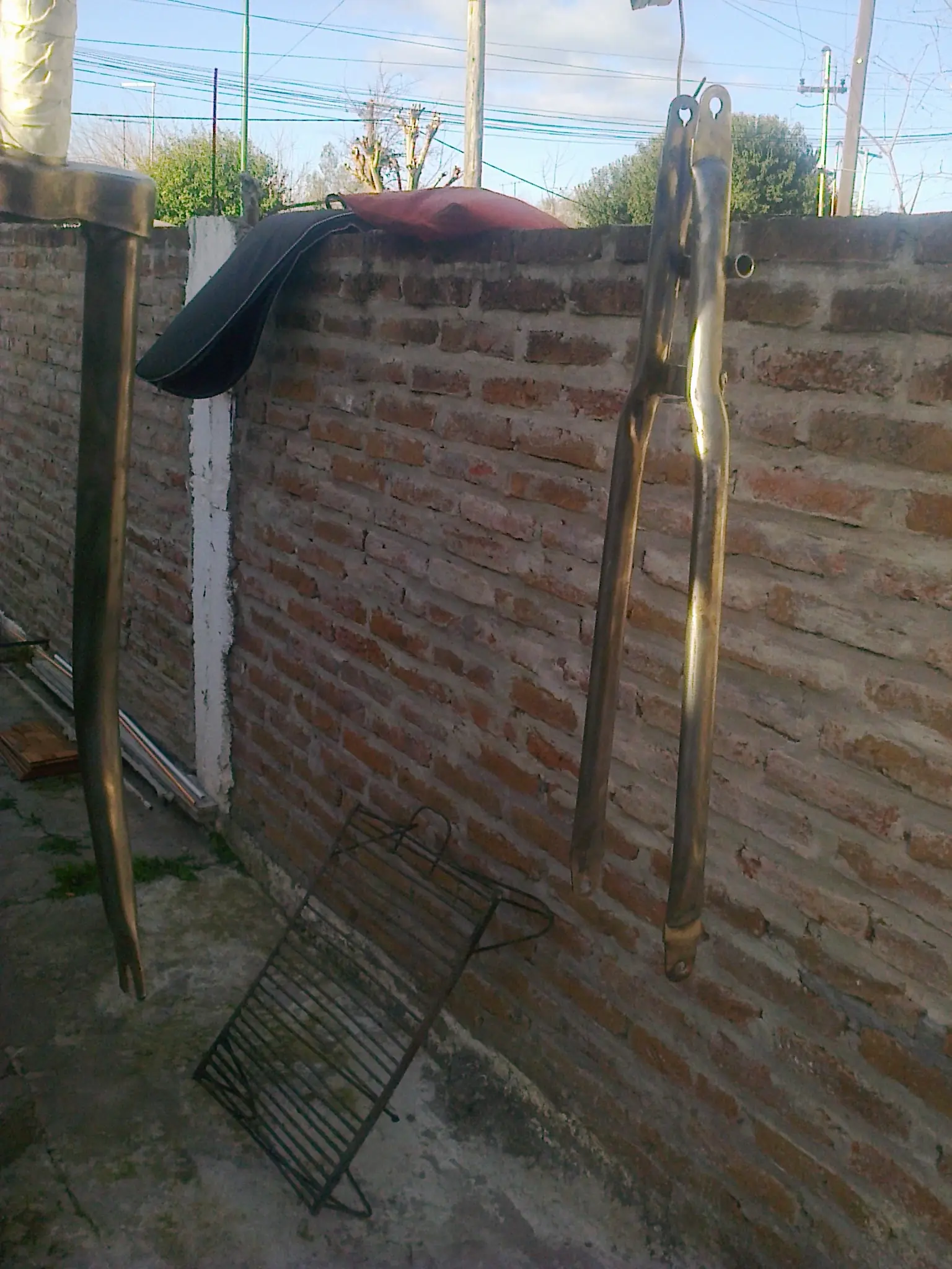 restaurando bicicleta doble caño