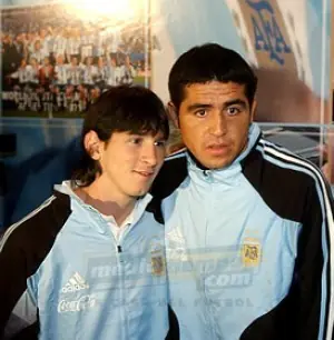 el astro Argentino cuando era ma
