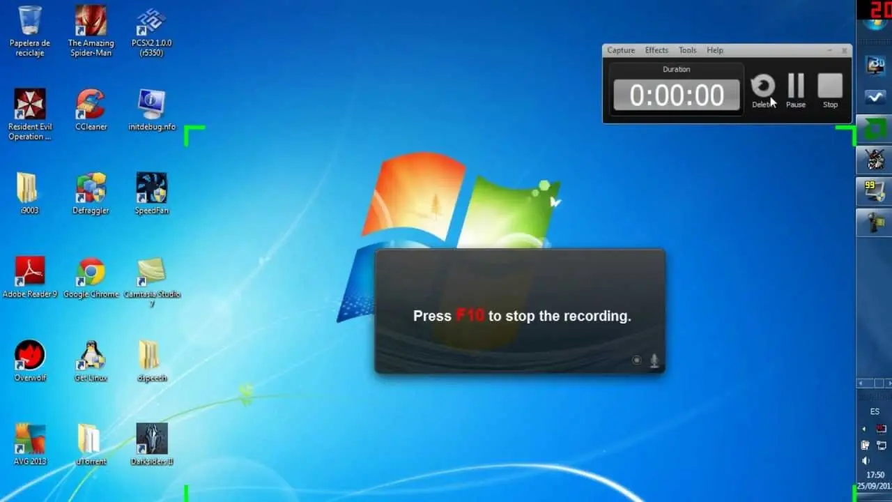 Los mejores programas para grabar la Pantalla de PC