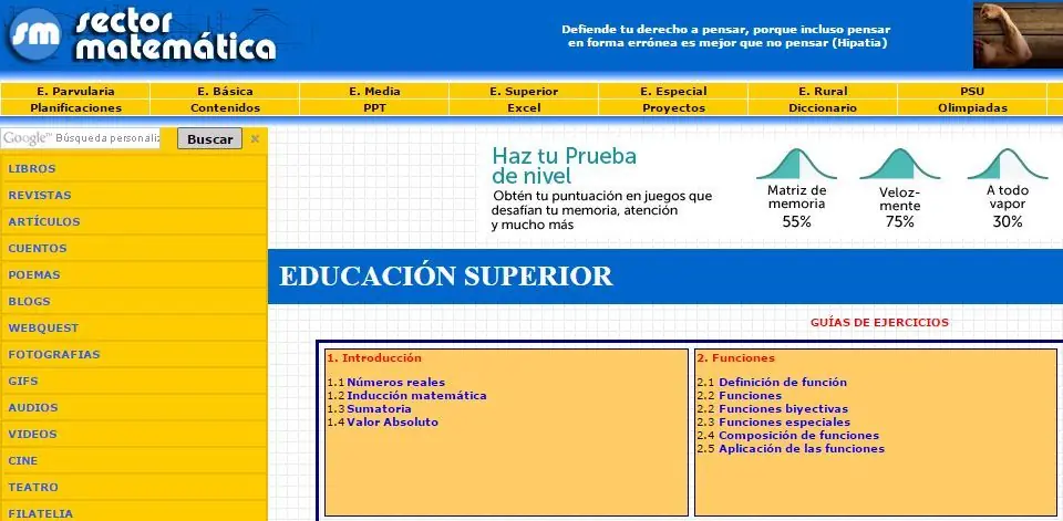 12 Sitios Web que te haran mas facil aprender Matemáticas