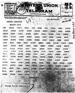 El telegrama de Hitler a Mexico